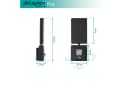 Oktaplex Pica LED Außen-Wandleuchte Bewegungsmelder IP65 10W 800lm Anthrazit Bild 5