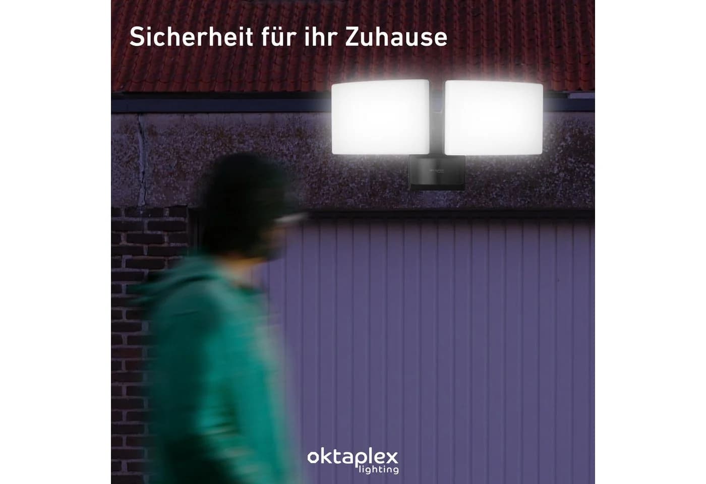 Oktaplex lighting Cali Dos LED Außen-Wandleuchte Anthrazit - Bild 3