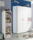 Storado Babyzimmer Komplettset Sienna 7-tlg. Weiß Matt Flieder Bild 4