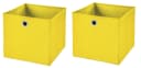 StickandShine Faltbox 2er Set 28x28x28 cm Gelb Bild 2