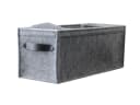 Stich-haltig CD Box Filz Ledergriffe Bild 2