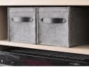 Stich-haltig CD Box Filz Ledergriffe Bild 4