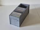 Stich-haltig CD Aufbewahrungsbox Grau meliert Filz Bild 1
