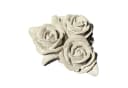 ZGM Gartenfigur Betonfigur ROSENBOUQUET Handgefertigt Bild 1