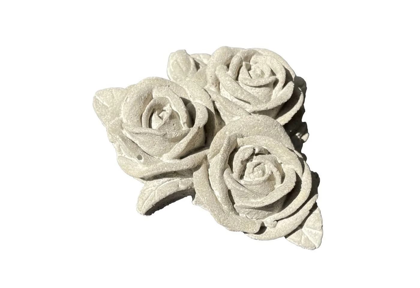 ZGM Gartenfigur Betonfigur ROSENBOUQUET Handgefertigt