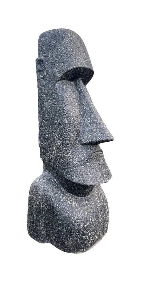 FaHome Moai Statue Gartenfigur Glasfaserbeton - Bild 3