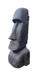 FaHome Moai Statue Gartenfigur Glasfaserbeton Bild 4