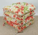 Rattani Sitzkissen 4er Set Klara Beige Mohnblume Bild 1