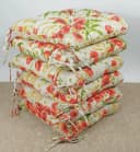 Rattani Sitzkissen 6er Set Klara Mohnblume Beige Bild 1