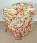 Rattani Sitzkissen 6er Set Klara Mohnblume Beige Bild 2
