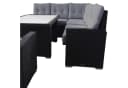 Ragnarök Möbel-Design Gartenlounge-Set DS13XL Schwarz/Weiß Bild 4