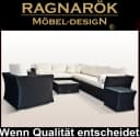Ragnarök Gartenlounge-Set Wotan Ecksofa Alu-Polyrattan Grau Bild 1