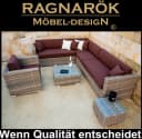 Ragnarök Möbel-Design Gartenlounge-Set Narvik Polyrattan Aluminium Bild 1
