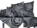 beties Kissenbezug Mystik Schwarz Silber 100% Baumwolle Bild 3