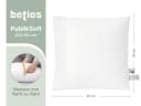 beties Daunenkissen PublikSoft Set 2 Stück 40x40 cm Baumwolle Daunen Federn Bild 3