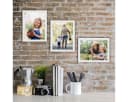 PHOTOLINI Bilderrahmen 3er Set Weiß Modern Acrylglas Bild 4