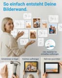PHOTOLINI Bilderrahmen 15er Set Weiß MDF Acrylglas Bild 5