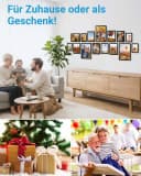 PHOTOLINI Bilderrahmen 15er Set Schwarz MDF Acrylglas Bild 4