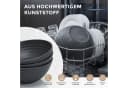 Hausfelder Servierschüssel Set 3-tlg. Schwarz Kunststoff BPA-frei Bild 3