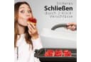 Hausfelder Kuchentransportbox Set Weiß Klick-Verschlüsse Bild 4