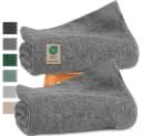 Hausfelder Saunatuch XXL Grau 100x200cm 500g/m² Baumwolle Bild 2