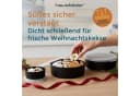 Hausfelder Frischhaltedosen 6er Set Rund Kunststoff Schwarz Bild 3
