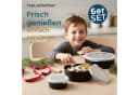 Hausfelder Frischhaltedosen 6er Set Rund Kunststoff Schwarz Bild 4