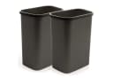 Hausfelder Papiermülleimer 10l Schwarz 2er Pack Bild 2