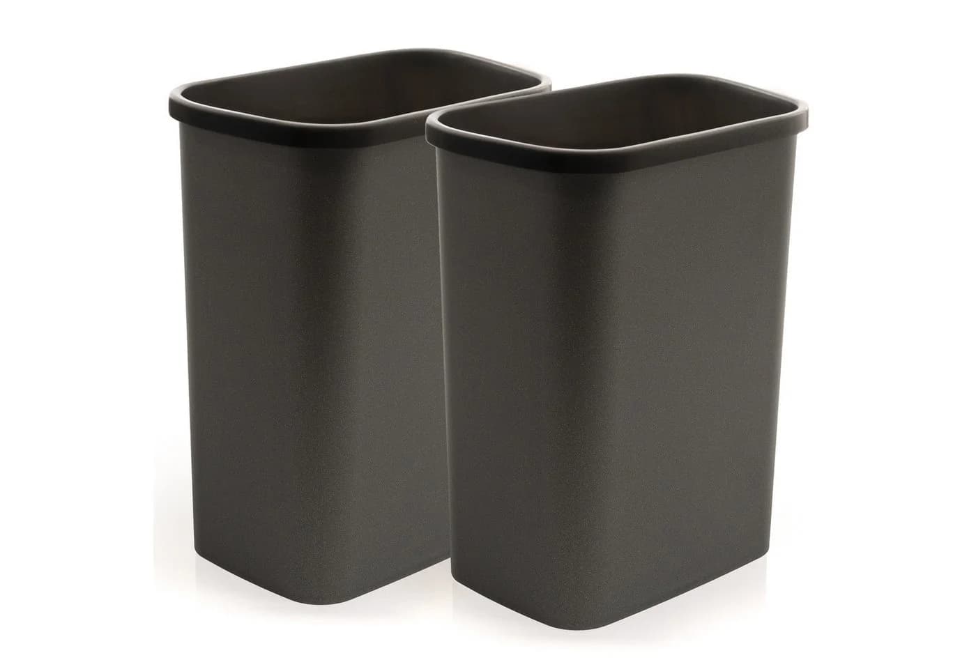 Hausfelder Papiermülleimer 10l Schwarz 2er Pack - Bild 2