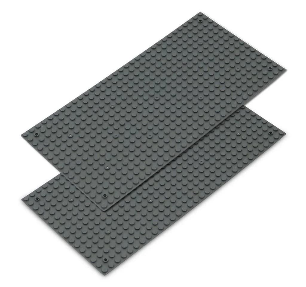 Katara Grundbauplatte 16x32 Noppen 2er Set Dunkelgrau - Bild 2