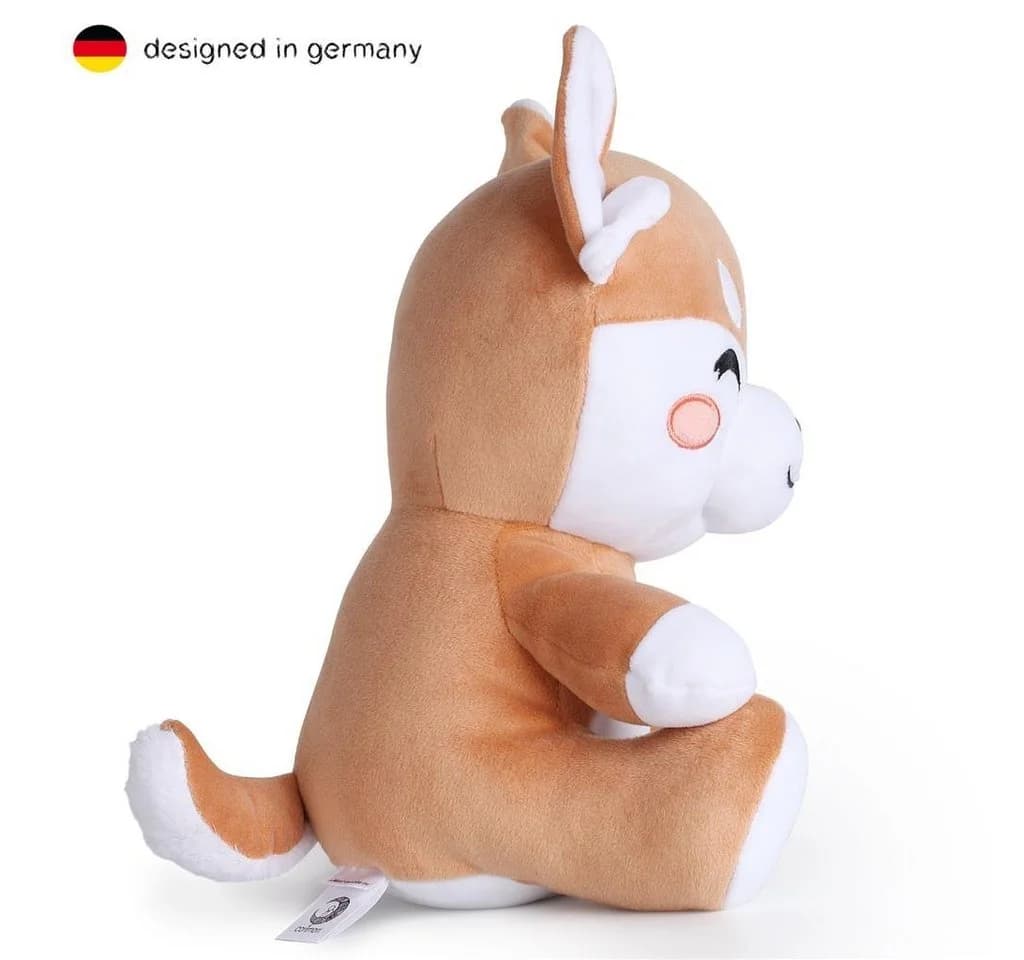 Corimori Kuscheltier Shiba Inu Akito Gelb Schwarz Plüsch - Bild 3