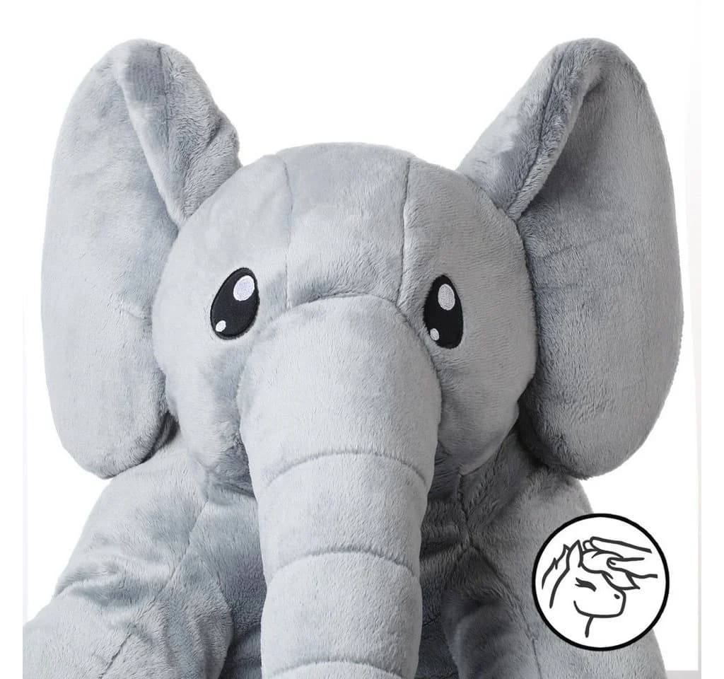 Corimori Kuscheltier Elefant Nuru Grau XXL 55cm