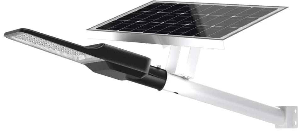 ENOVALITE Solar LED-Straßenleuchte-PRO 300 W 4300 lm 6500 K