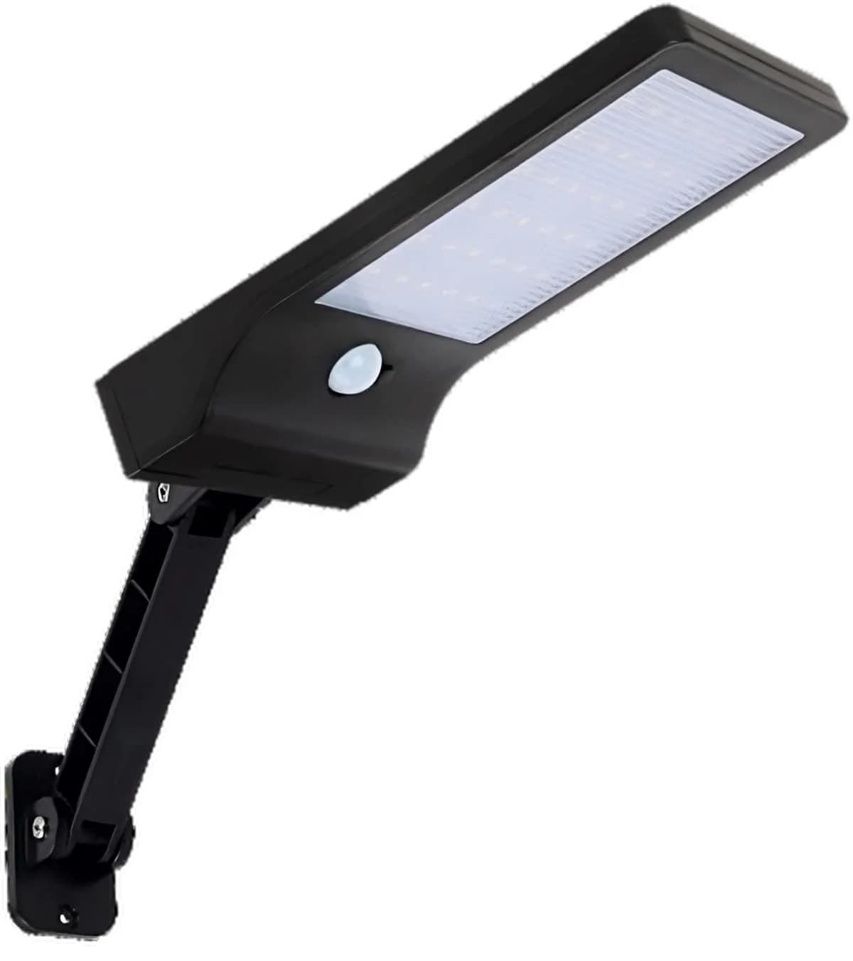 LUXULA Solar LED-Wandleuchte mit PIR-Sensor, kaltweiß