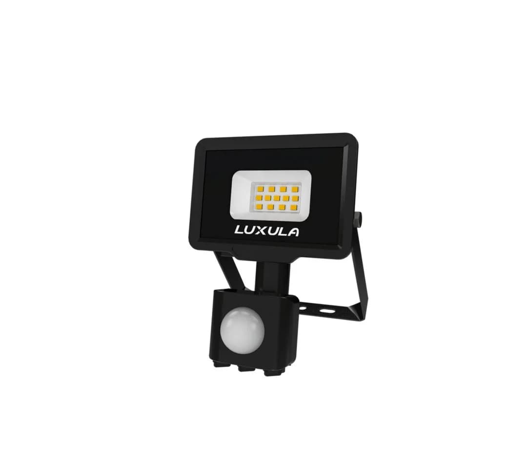 LUXULA LED Flutlichtstrahler Bewegungsmelder 10W Warmweiß Neutralweiß 1000lm IP65 - Bild 2