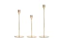 MARELIDA Kerzenhalter Stabkerzenhalter Roségold 3er Set Bild 2