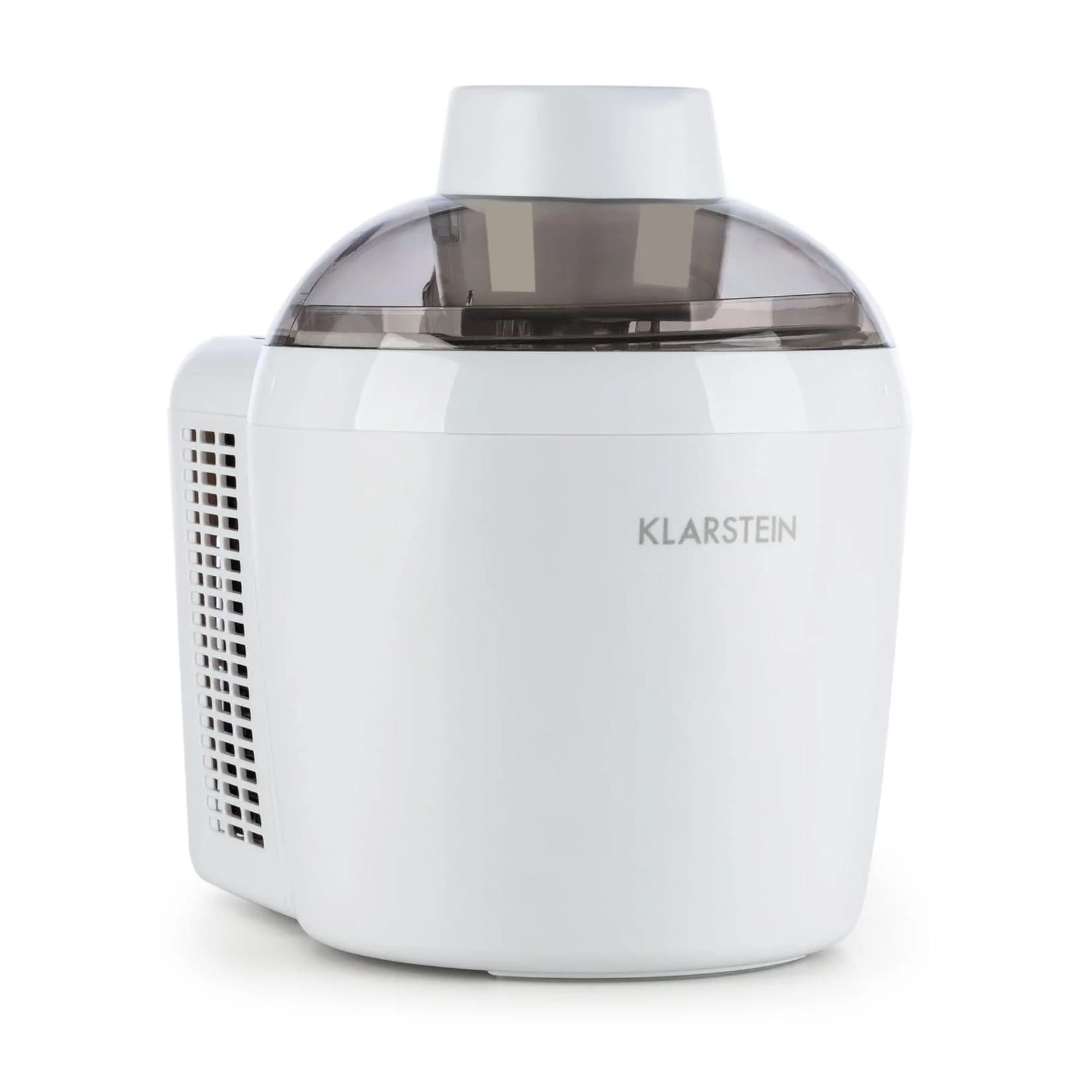 Klarstein Schneeflöckchen Eiscremebereiter 700ml Thermoelektrisch Weiß