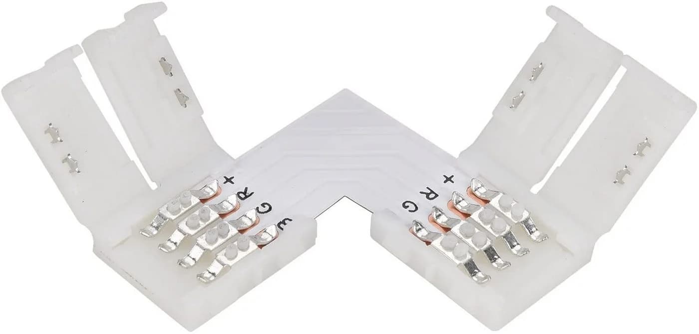 X4-Life LED Stripe Verbinder Set 6-tlg mit Eckverbinder - Bild 2