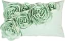 Dekokissen PAD Floral Mint Unifarben 3D Bild 3