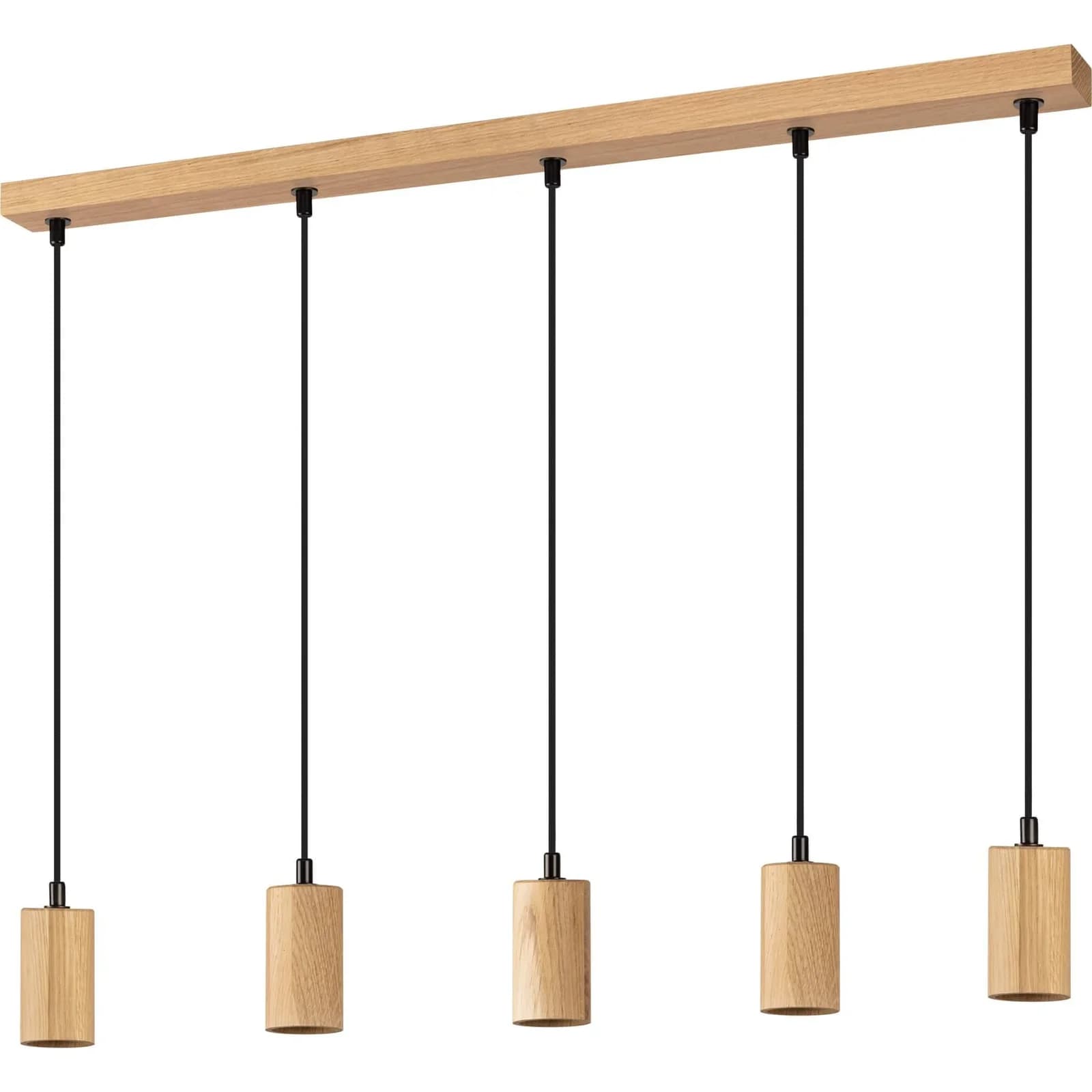 SEGULA Pendelleuchte FLOW 5 Eiche geölt Modernes Design