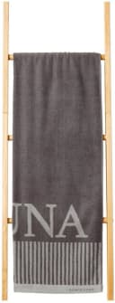 Schiesser Saunatuch Rom Dunkelgrau Frottier 100% Baumwolle Bild 2