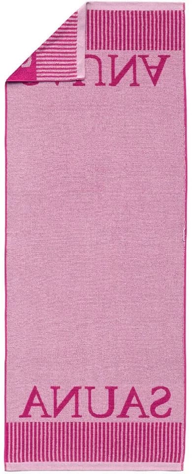 Schiesser Saunatuch Rom Fuchsia 100% Baumwolle Frottier - Bild 3