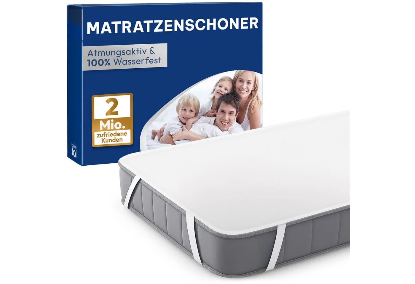 Blumtal Matratzenschoner Wasserdicht Atmungsaktiv Oeko-Tex Zertifiziert - Bild 2