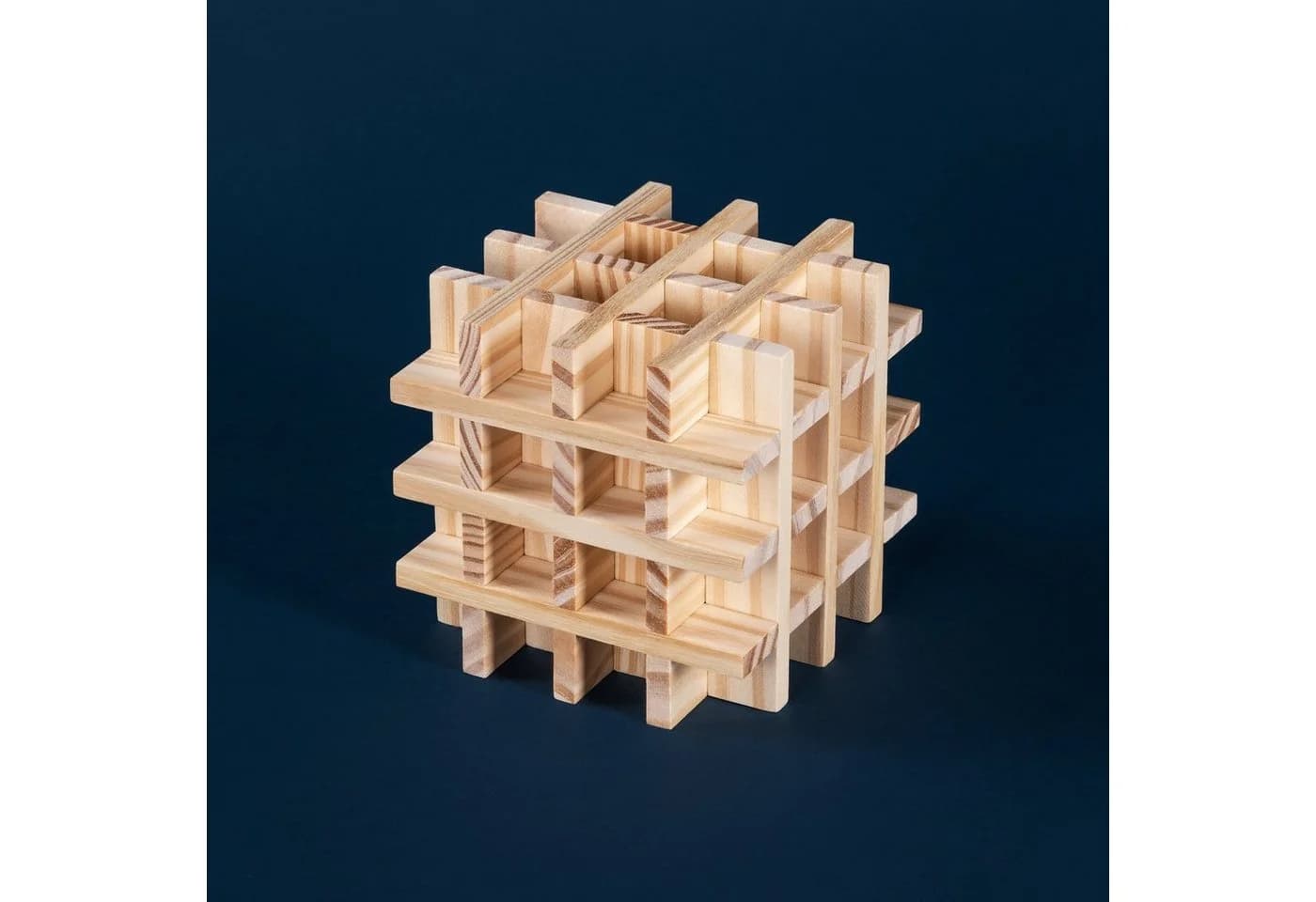 Laleni Holz Bauklötze mit Box Holzbaukasten, 220 St - Bild 4