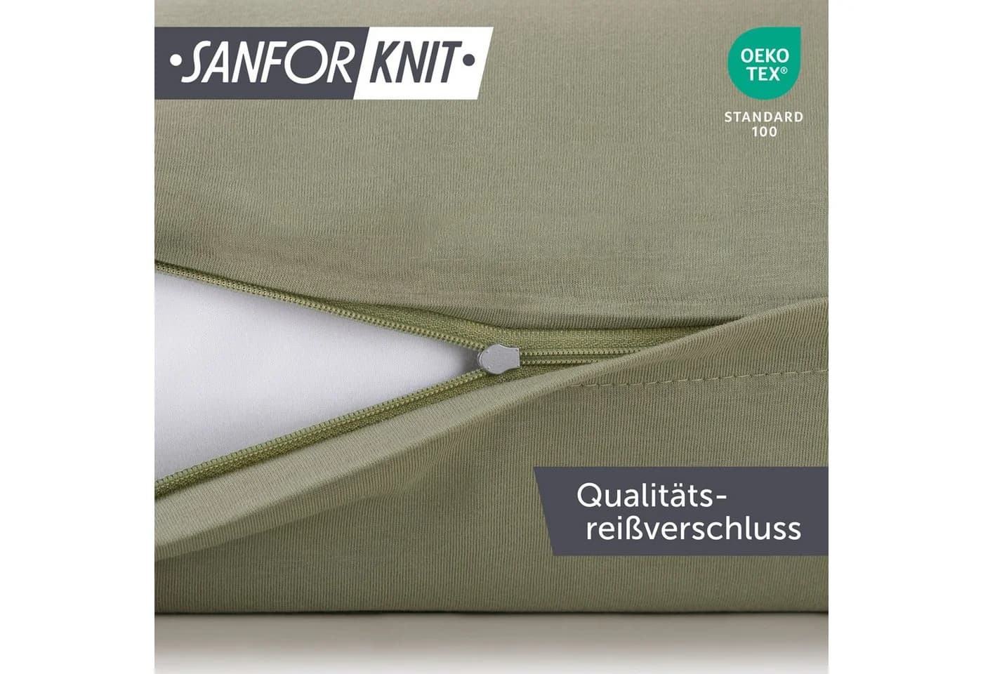 Blumtal Kissenbezug Premium Jersey 2er Set, 100% Baumwolle - Bild 3