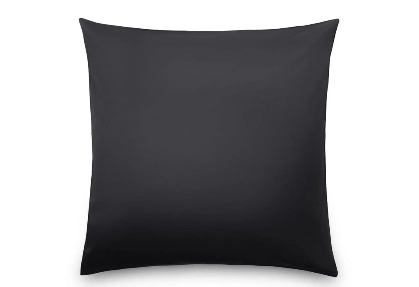 Blumtal Kissenbezüge Premium Mako Satin 2er Set Schwarz - Bild 2