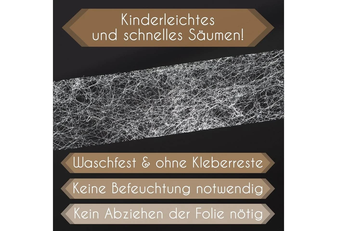 Villkin Versteifungsband Saumband 60m x 2cm zum Bügeln - Bild 5