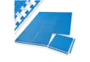 tectake Bodenschutzmatte 12er Set Blau EVA Schaumstoff Bild 2
