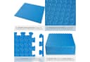 tectake Bodenschutzmatte 12er Set Blau EVA Schaumstoff Bild 5