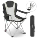 HOMECALL Campingstuhl Klappbar mit Getränkehalter und verstellbarer Rückenlehne Bild 1